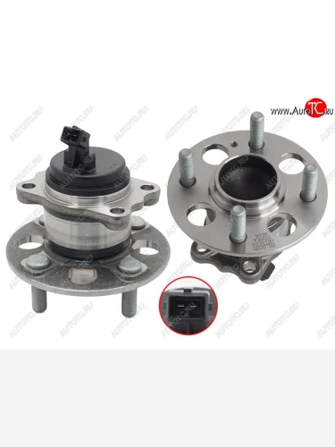 Ступичный узел задн. ILJIN Hyundai Solaris HCR седан дорестайлинг (2017-2020)