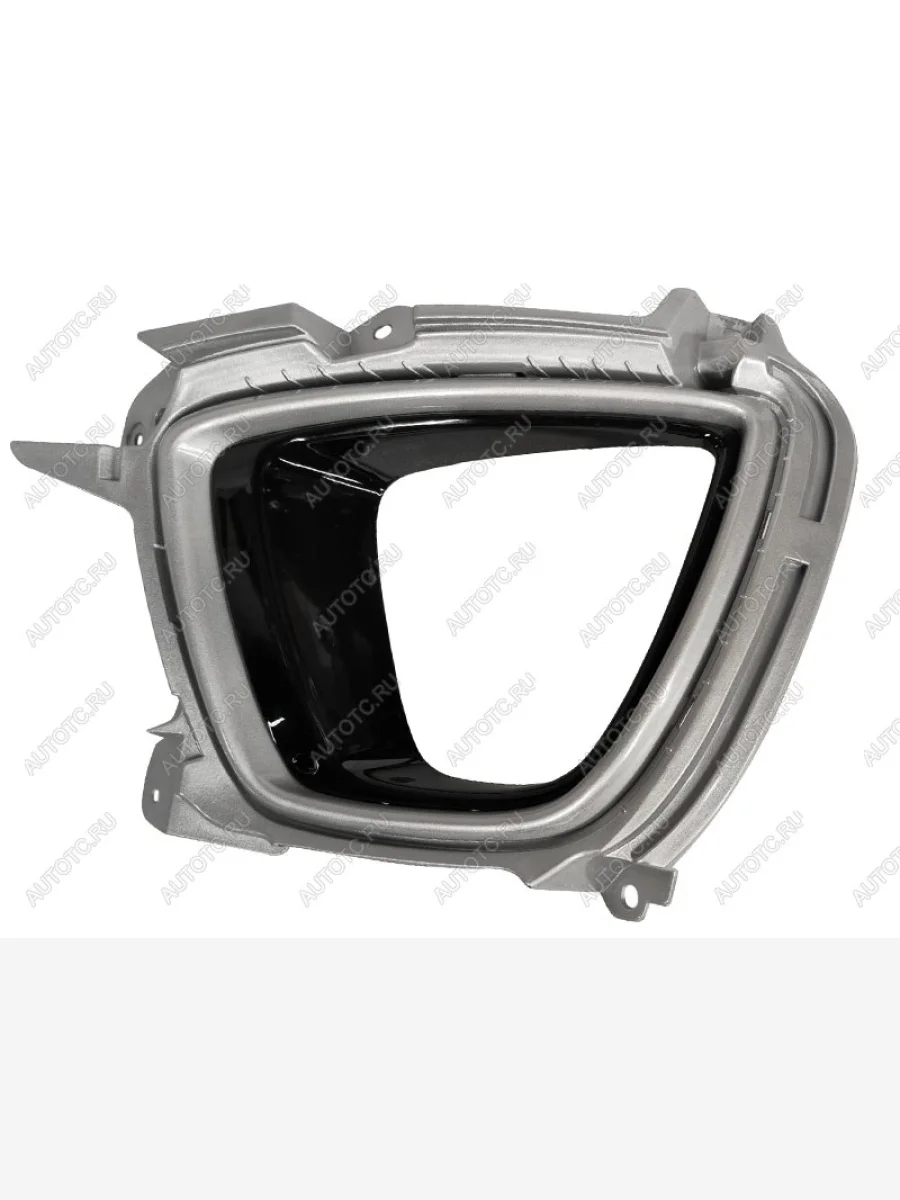 Левая оправа ПТФ SAT KIA Sorento UM/Prime дорестайлинг (2014-2018) (хром)  в Керчи Республика Крым