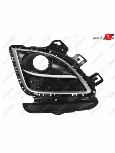 Правая оправа ПТФ SAT (молдинг хром) Mazda 6 GH рестайлинг универсал (2010-2012)