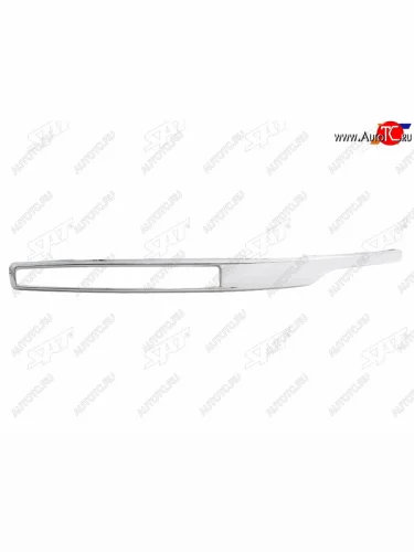 Левый молдинг оправы ПТФ SAT (хром) Chery Tiggo 4 1-ый рестайлинг (2018-2023)