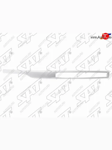 Правый молдинг оправы ПТФ SAT (Серый) Chery Tiggo 4 1-ый рестайлинг (2018-2023)