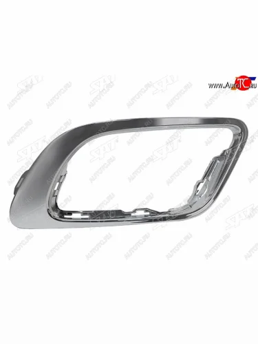 Правый молдинг оправы ПТФ SAT (хром) Renault Fluence рестайлинг (2012-2016)