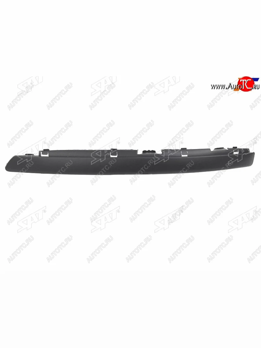 Левый молдинг оправы ПТФ SAT Volkswagen Jetta A5 седан (2005-2011) (Черный)  в Самаре Самарской области