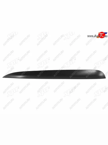 Левый молдинг оправы ПТФ SAT (Черный) BMW 3 серия  F30 (2015-2018) седан рестайлинг