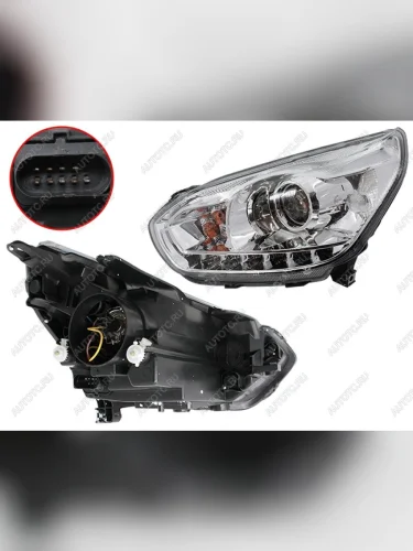 Фара левая (под корректор) SAT Chery Tiggo T11 рестайлинг (2013-2016)