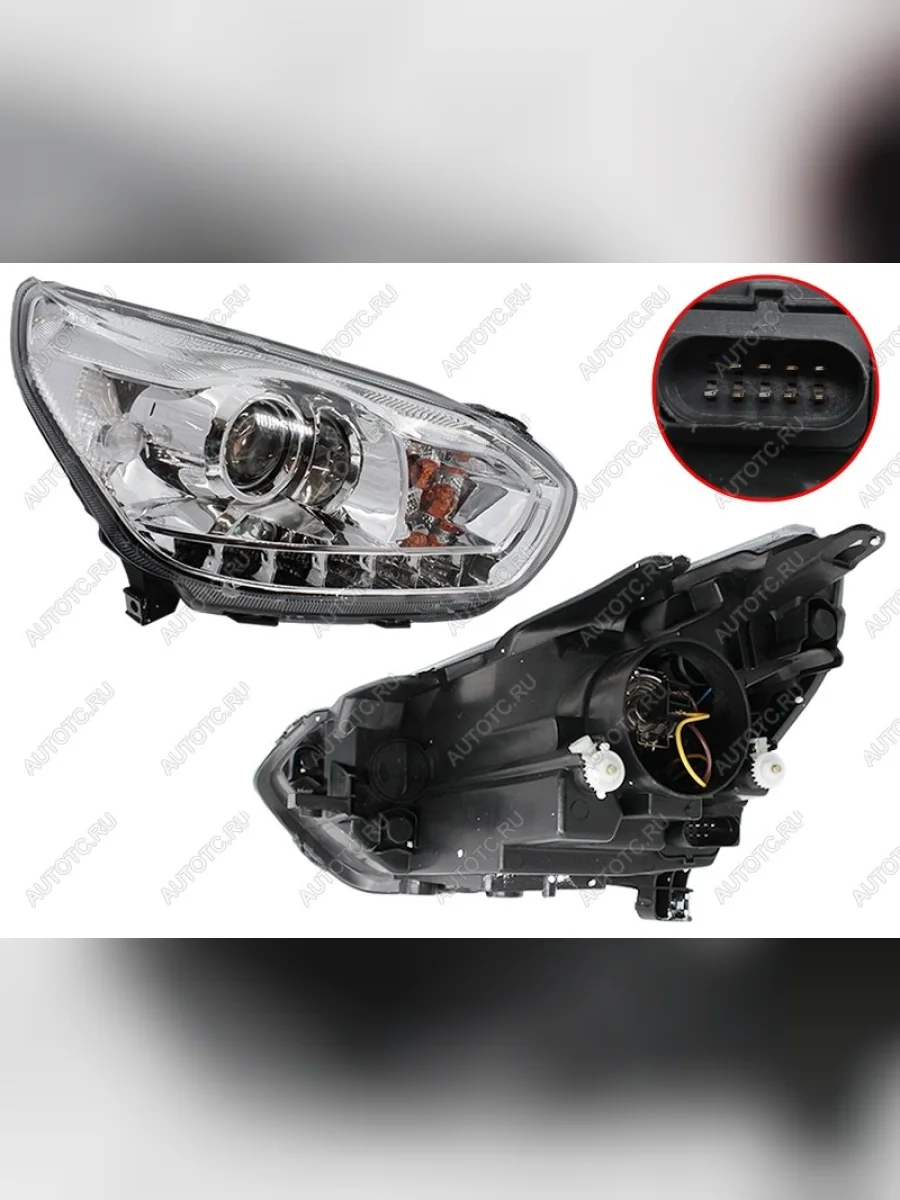 Фара правая (под корректор) SAT Chery Tiggo T11 рестайлинг (2013-2016)  в Керчи Республика Крым