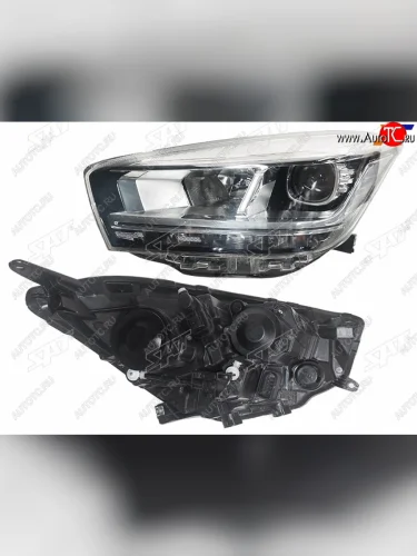 Фара левая (галоген) SAT Chery Tiggo 4 1-ый рестайлинг (2018-2023)