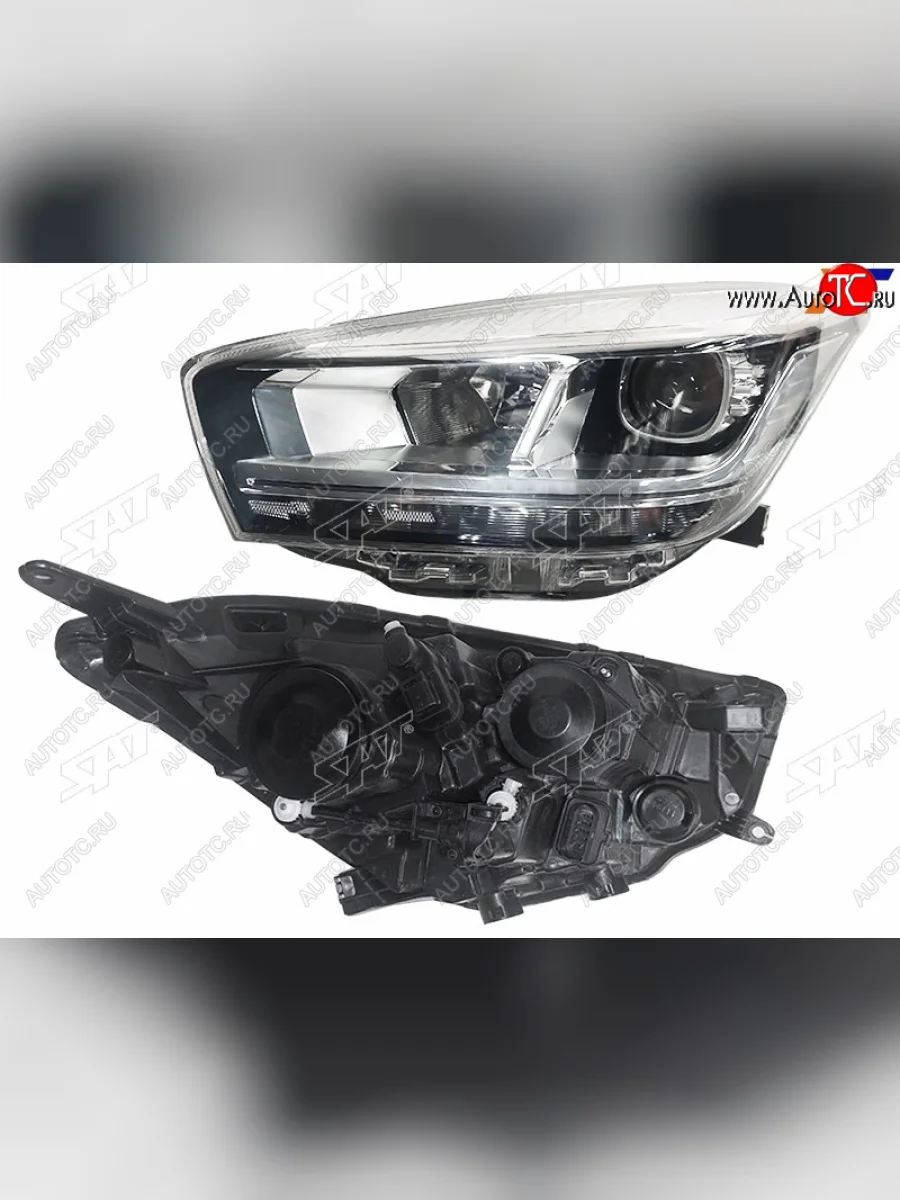 Фара левая (галоген) SAT Chery Tiggo 4 1-ый рестайлинг (2018-2023)  в Перми Пермском крае