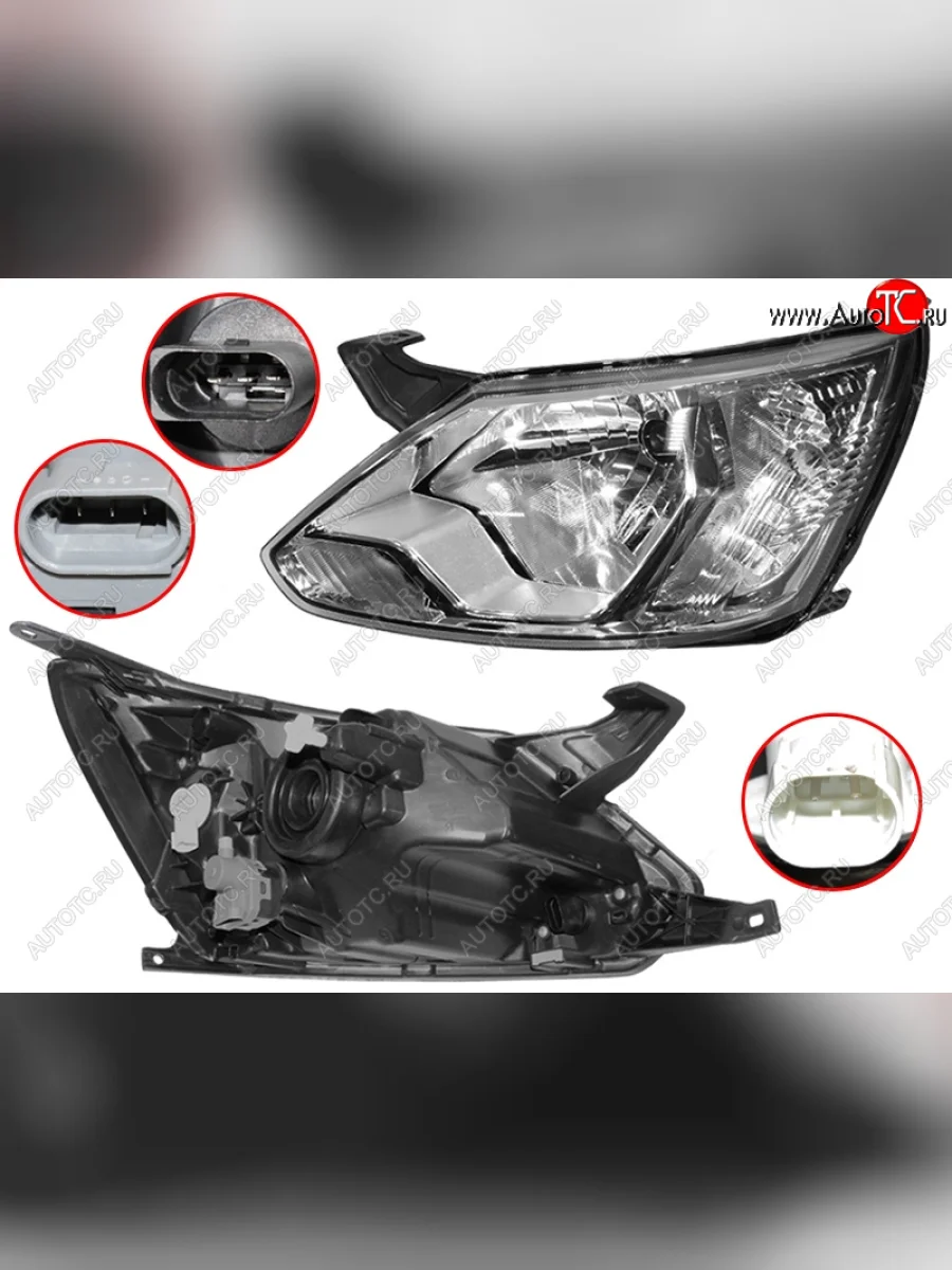 Фара левая (галоген, с корректором) TYC Datsun mi-DO хэтчбэк (2014-2021)  с доставкой в г. Керчь