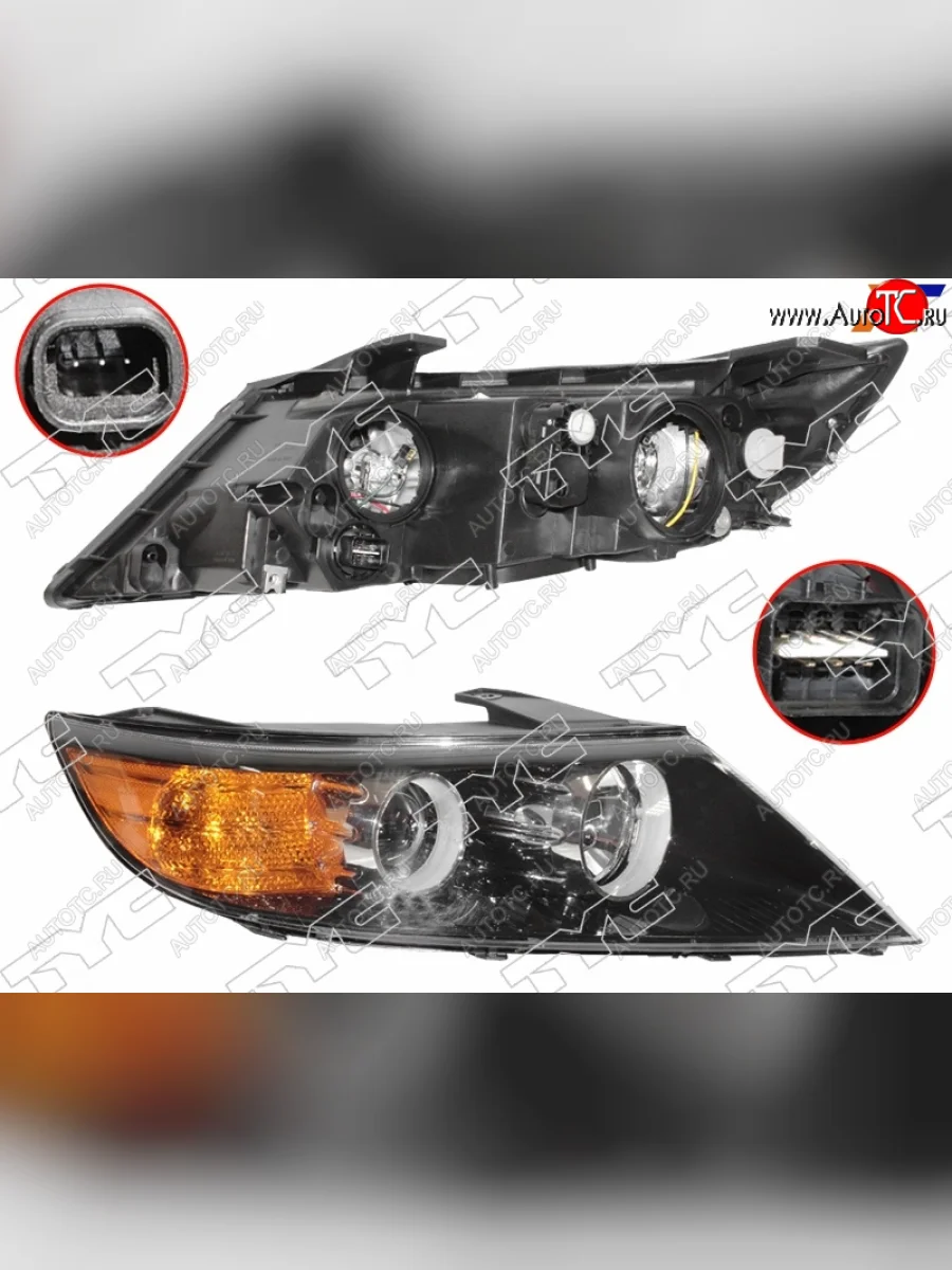Фара правая (галоген, с корректором) TYC KIA Sorento XM дорестайлинг (2009-2012)  в Керчи Республика Крым