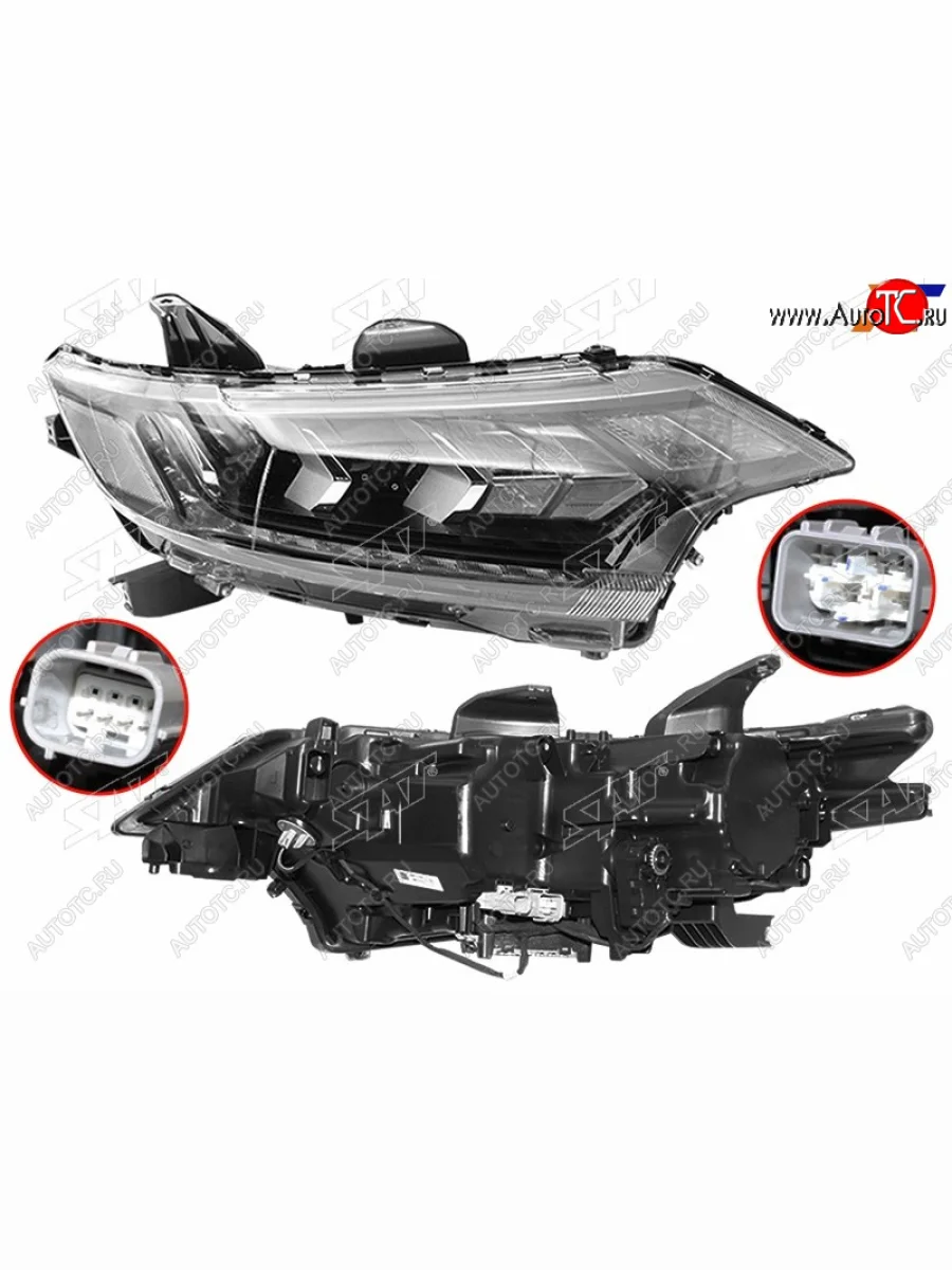 Фара правая (LED) SAT Mitsubishi Outlander GF 3-ий рестайлинг (2018-2022)  в Керчи Республика Крым