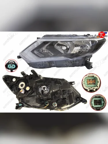 Фара левая (LED) SAT Nissan X-trail  3 T32 (2017-2022) рестайлинг