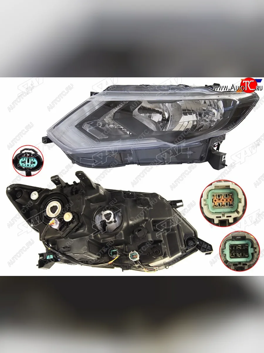 Фара левая (LED) SAT Nissan X-trail 3 T32 рестайлинг (2017-2022)  в Самаре Самарской области