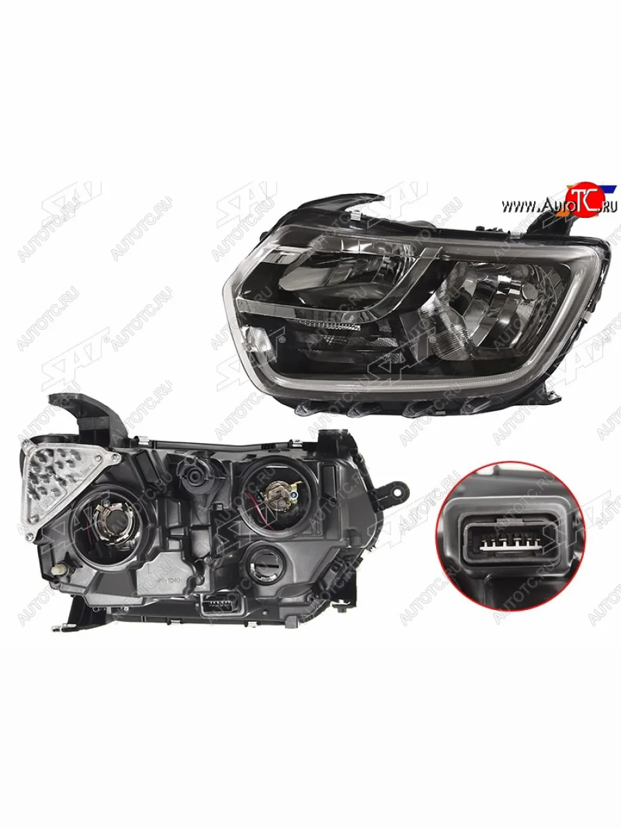 Фара левая SAT Renault Duster HM рестайлинг (2021-2024)  в Перми Пермском крае