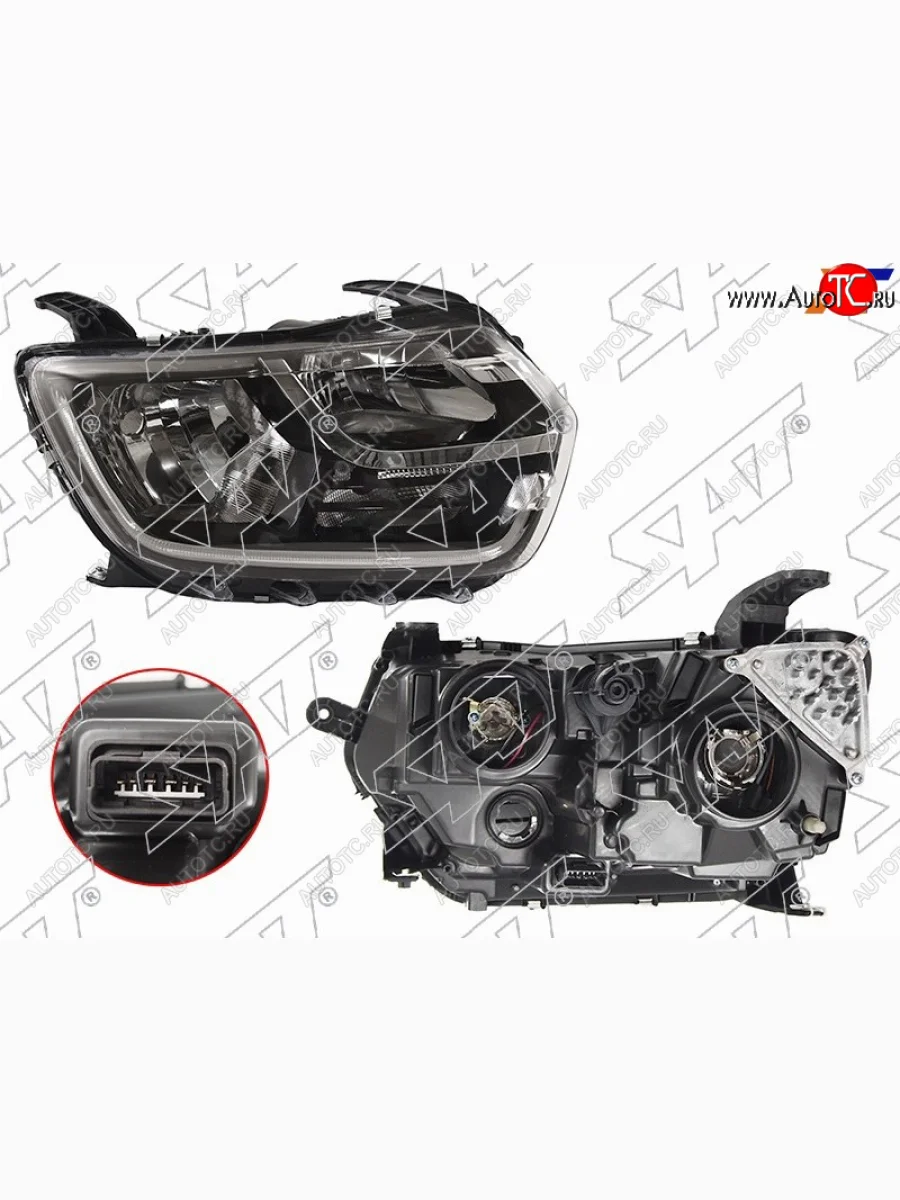 Фара правая SAT Renault Duster HM рестайлинг (2021-2024)  в Перми Пермском крае