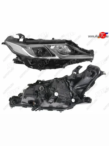 Фара правая (1 LED полоса) SAT Toyota Camry  XV70 (2020-2025) рестайлинг