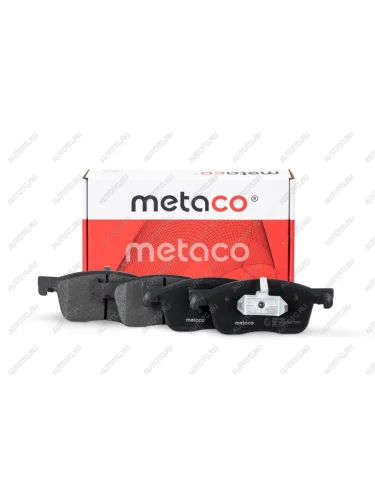 Колодки тормозные передние (4шт.) METACO CITROEN Jumper 230 (1994-2002)