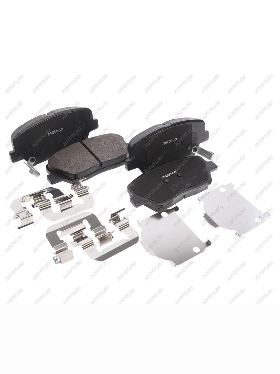 Колодки тормозные передние (4шт.) METACO Hyundai Elantra CN7 (2020-2023)  в Перми Пермском крае