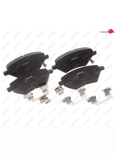 Колодки тормозные передние (4шт.) METACO Chery Tiggo 3 (2014-2020)