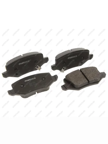 Колодки тормозные задние (4шт.) METACO Haval F7  дорестайлинг (2018-2022)