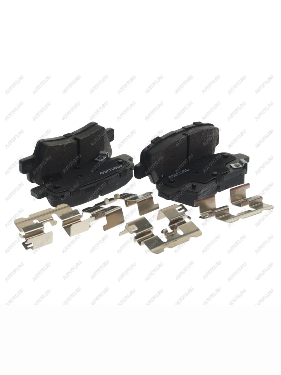 Колодки тормозные задние (4шт.) METACO Hyundai Creta SU (2020-2022)  в Самаре Самарской области