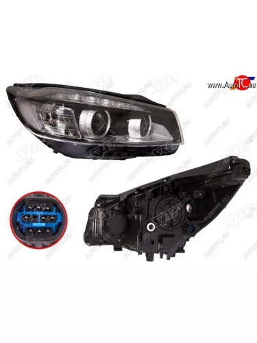 Фара правая (LED) SAT KIA Sorento UM/Prime дорестайлинг (2014-2018)