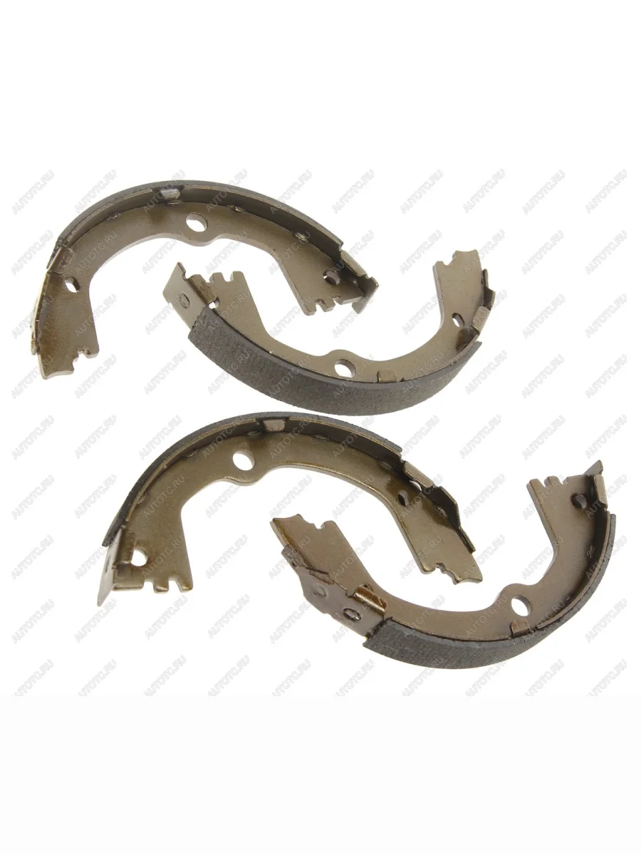 Колодки тормозные задние барабанные (4шт.) NSP Hyundai Santa Fe DM дорестайлинг (2012-2016)  в Самаре Самарской области