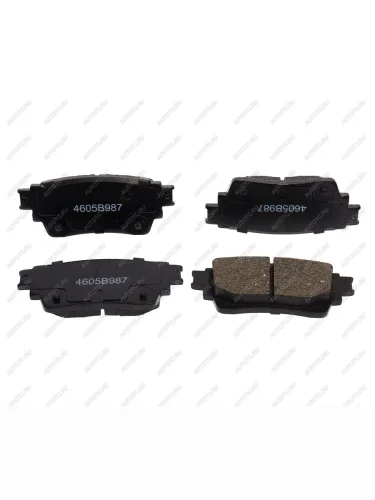 Колодки тормозные задние (4шт.) NSP Mitsubishi Outlander GF дорестайлинг (2012-2014)