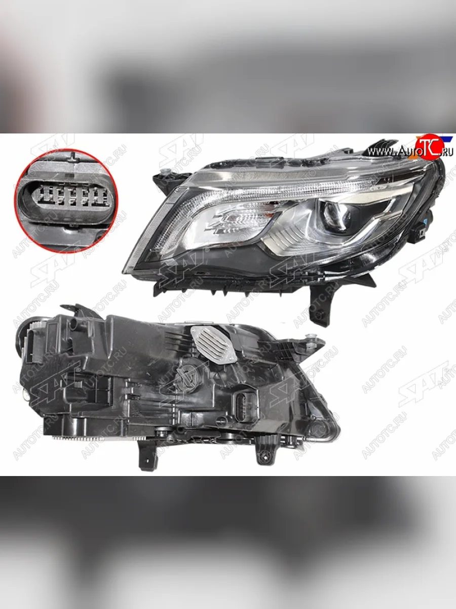 Фара левая (LED) SAT Geely Atlas NL3 (2016-2022)  с доставкой в г. Керчь