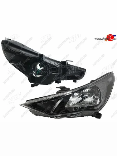 Фара левая SAT Hyundai Solaris HCR седан рестайлинг (2020-2022)