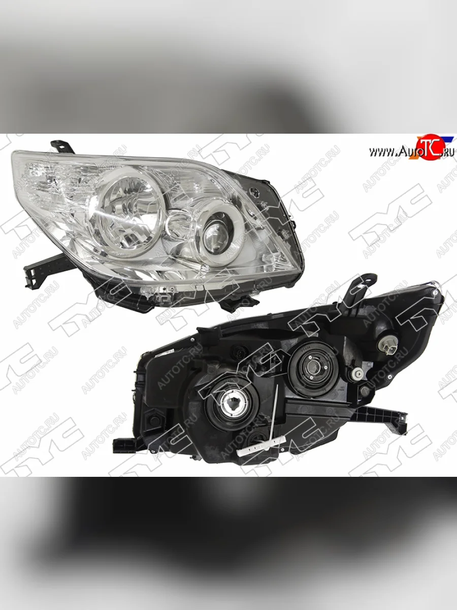 Фара правая (галоген, под электрокорректор, Евросвет) TYC Toyota Land Cruiser Prado J150 дорестайлинг (2009-2013)  в Самаре Самарской области