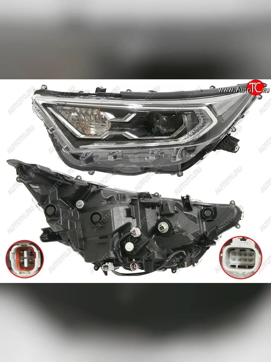 Фара левая (LED без блока) SAT  Toyota RAV4 (2018-2025) XA50  в Воронеже Воронежской области