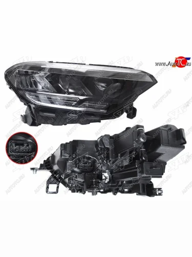 Фара правая SAT Volkswagen Polo  Mk6 (2020-2022) лифтбек