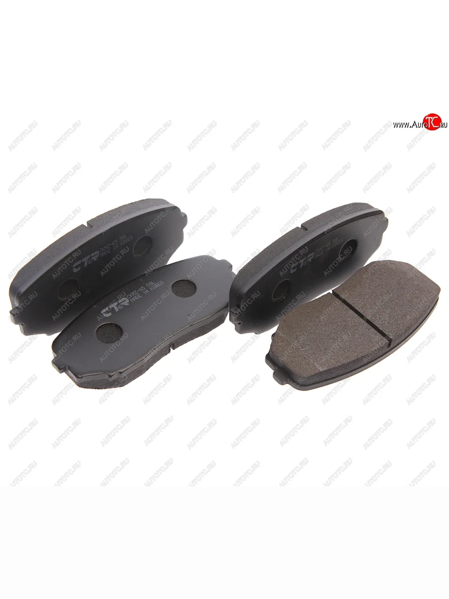 Колодки тормозные передние (4шт.) CTR Mazda CX-9 TB дорестайлинг (2007-2009)  с доставкой в г. Керчь