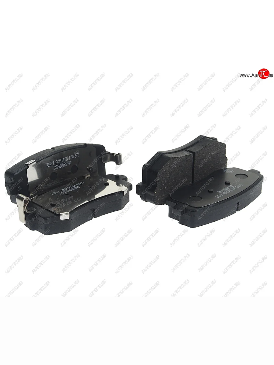 Колодки тормозные задние (4шт.) JAC Sollers Atlant автобус (2022-2025)  с доставкой в г. Керчь