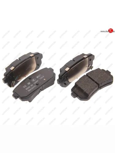 Колодки тормозные задние (4шт.) JAC JAC S5 дорестайлинг (2013-2019)