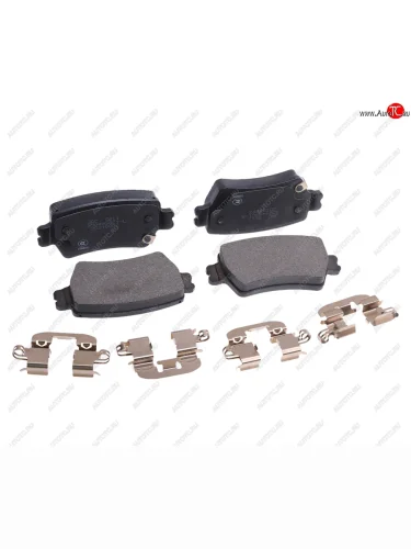 Колодки тормозные задние (4шт.) JAC JAC JS6 (2022-2025)