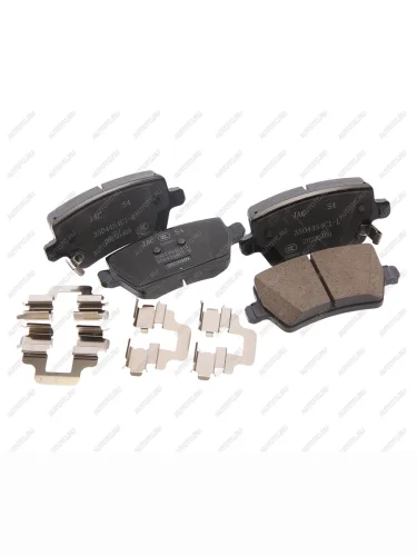 Колодки тормозные задние (4шт.) JAC JAC JS4 (2021-2025)