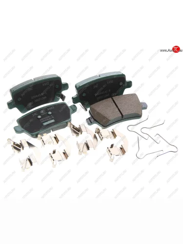 Колодки тормозные задние (4шт.) JAC JAC J7 лифтбэк (2020-2025)