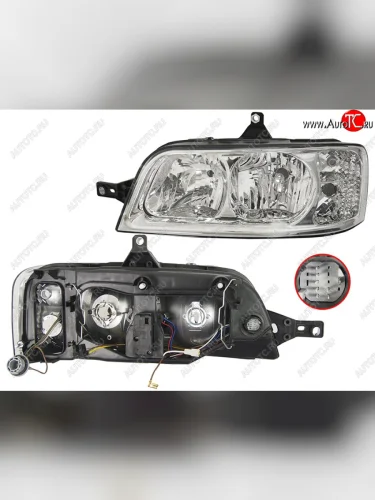 Фара левая (с электрокорректором) AYFAR CITROEN Jumper  244 (2002-2006) рестайлинг