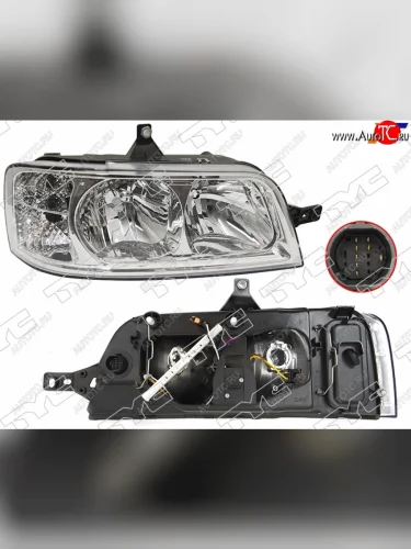 Фара правая (под электрокорректор) TYC CITROEN Jumper  244 (2002-2006) рестайлинг