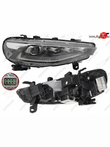 Фара правая (LED) SAT Haval F7  дорестайлинг (2018-2022)