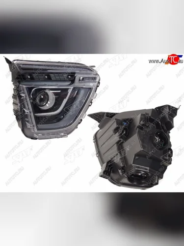 Фара правая (галоген, с электрокорректором) SAT Hyundai Creta  SU (2020-2022)