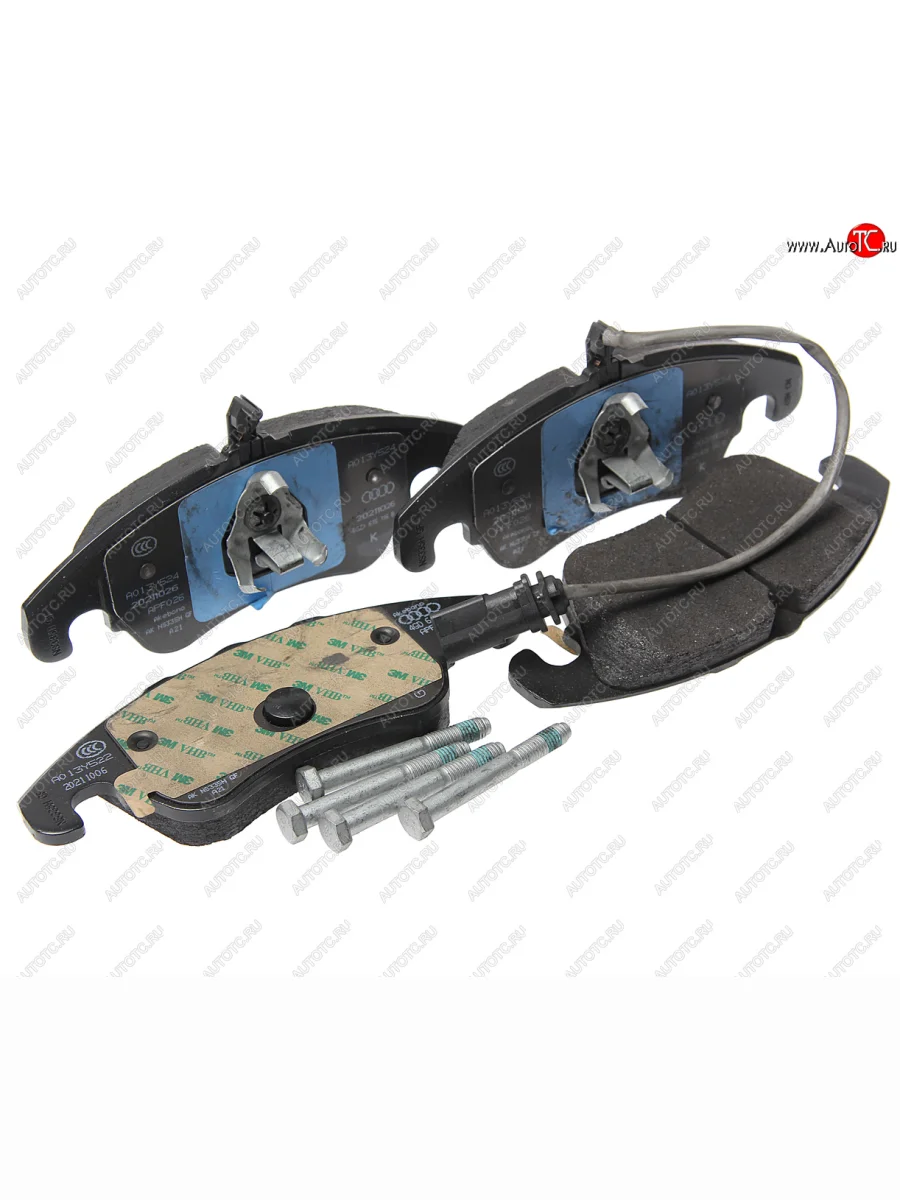 Колодки тормозные передние (4шт.) VAG Audi A6 C7 дорестайлинг, седан (2010-2014)  в Перми Пермском крае