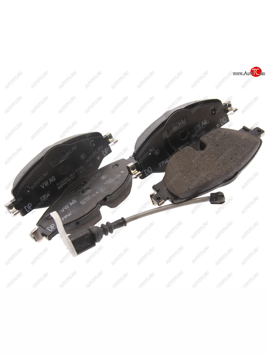 Колодки тормозные передние (4шт.) VAG Audi A3 8V1 хэтчбэк 3 дв. дорестайлинг (2012-2016)  в Перми Пермском крае