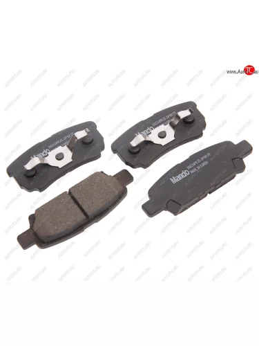 Колодки тормозные задние (4шт.) MANDO Mitsubishi Outlander CU (2003-2009)