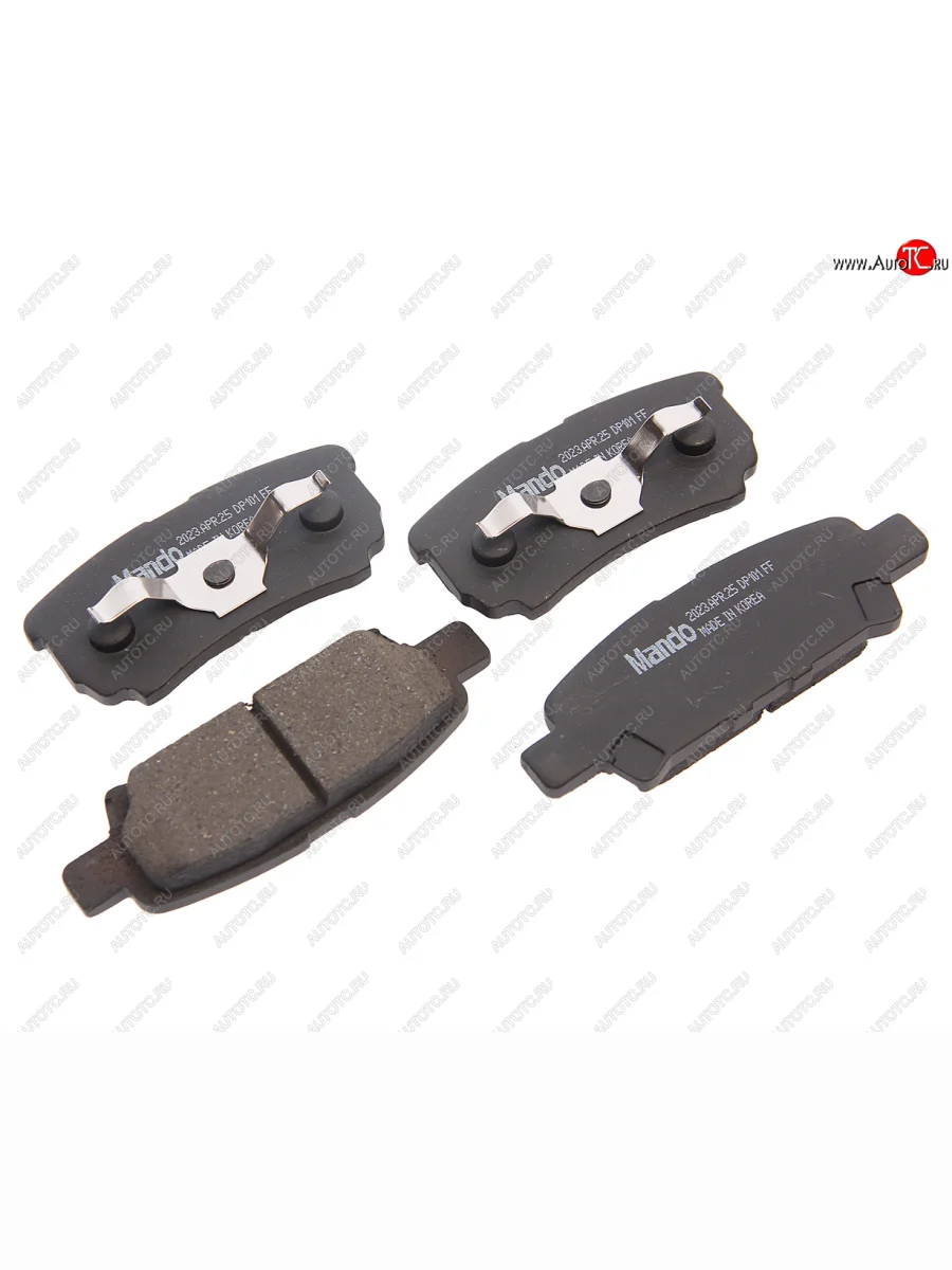 Колодки тормозные задние (4шт.) MANDO Mitsubishi Outlander CU (2003-2009)  в Керчи Республика Крым