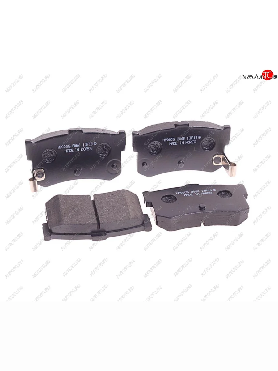 Колодки тормозные задние (4шт.) HSB Honda Legend 3 KA9 дорестайлинг (1996-1998)  в Керчи Республика Крым