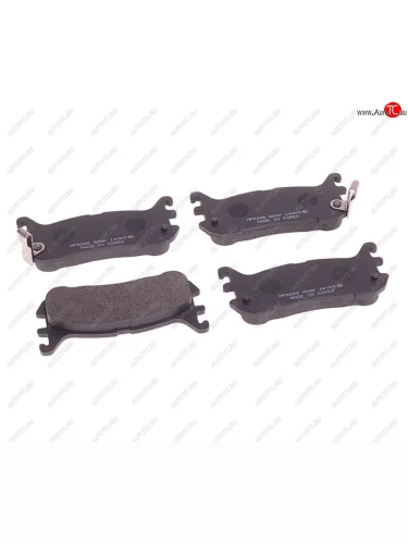 Колодки тормозные задние (4шт.) HSB Mazda 323/Familia седан BJ дорестайлинг (1998-2000)