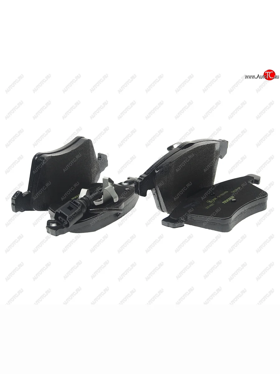 Колодки тормозные передние (4шт.) TEXTAR Volkswagen Multivan T5 рестайлинг (2009-2015)  с доставкой в г. Пермь